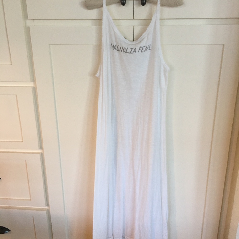 Magnolia Pearl slip dress in white. Like new